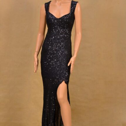 Robe longue noir